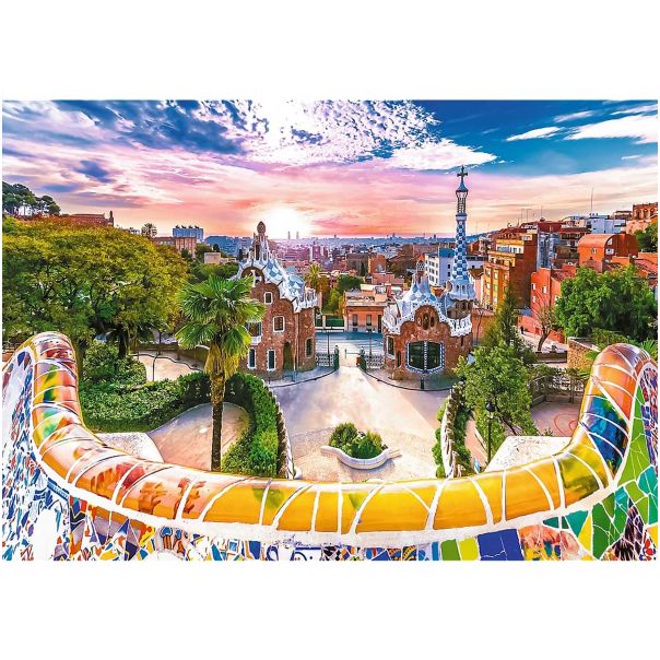 TREFL Puzzle Sunset over Barcelona 10711 - 1.000 delova - 103736-10711