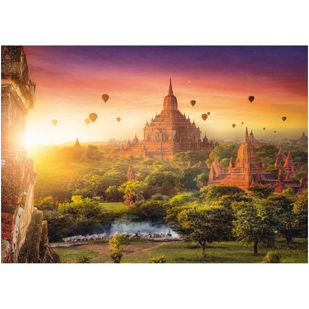 TREFL Puzzle Temples in Bagan - Burma 10720 - 1.000 delova - 103737-T10720