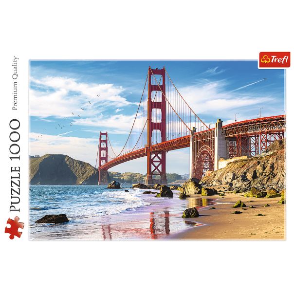 TREFL Puzzle Golden Gate Bridge, San Francisco 10722 - 1.000 delova - 103738-T10722