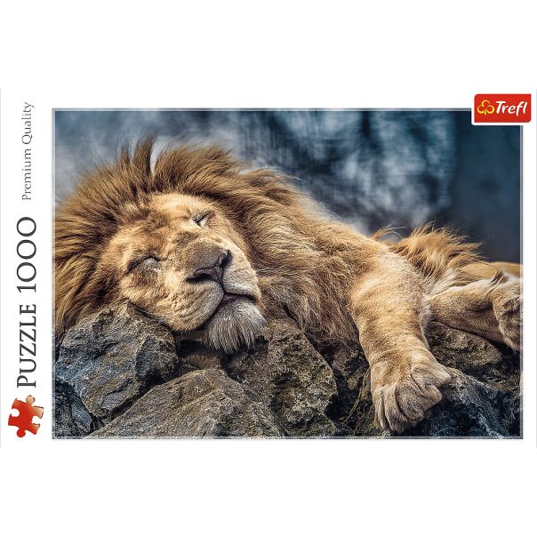 TREFL Puzzle Sleeping lion 10447 - 1.000 delova - 103744-10447