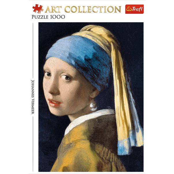TREFL Puzzle Girl with a pearl earring 10522 - 1.000 delova - T10522