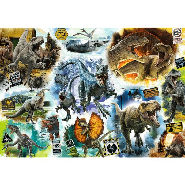 TREFL Puzzle On the Trail of Dinosaurs 10727 - 1.000 delova - 103770-10727
