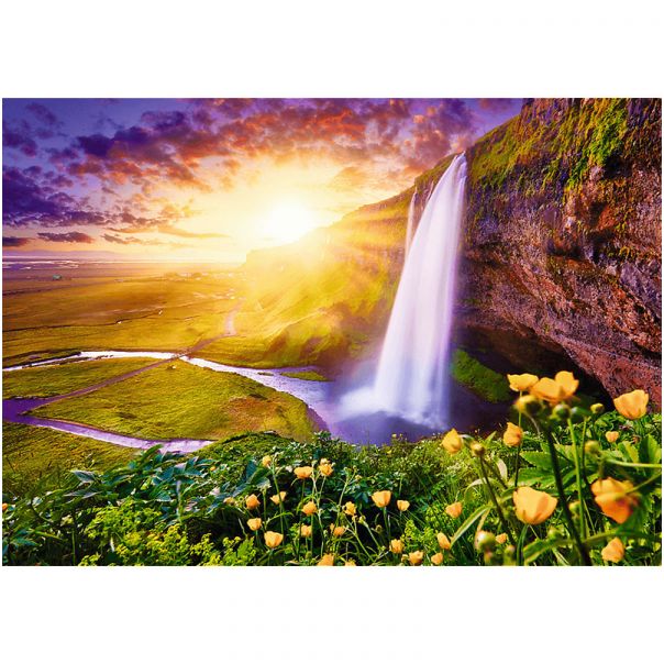 TREFL Puzzle Seljalandsfoss Waterfall, Iceland 10756 - 1.000 delova - 103776-10756