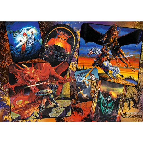 TREFL Puzzle The Origins of Dungeons & Dragons 10739 - 1.000 delova - 103791-10739