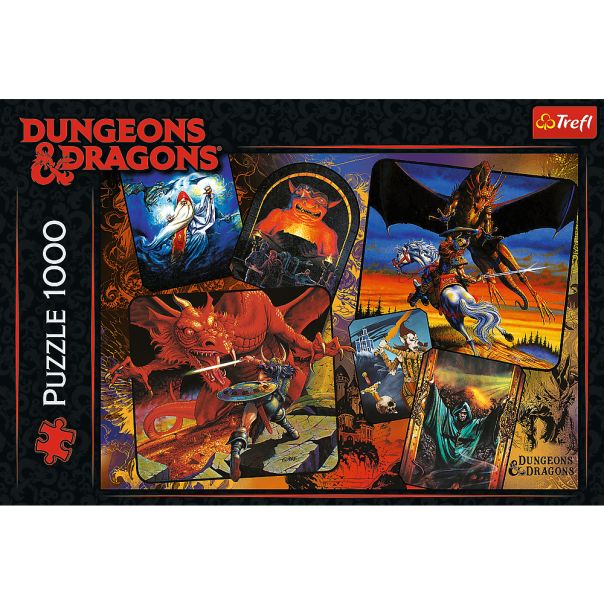 TREFL Puzzle The Origins of Dungeons & Dragons 10739 - 1.000 delova - 103791-10739