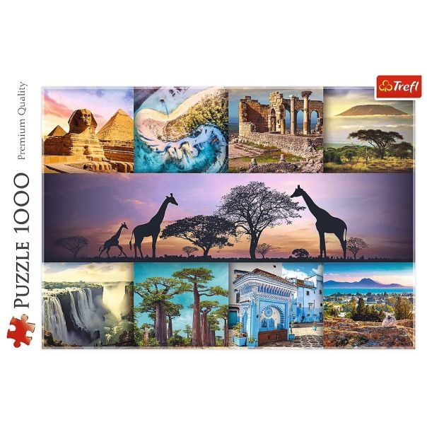 TREFL Puzzle Africa - 1.000 delova - 103797-T10792