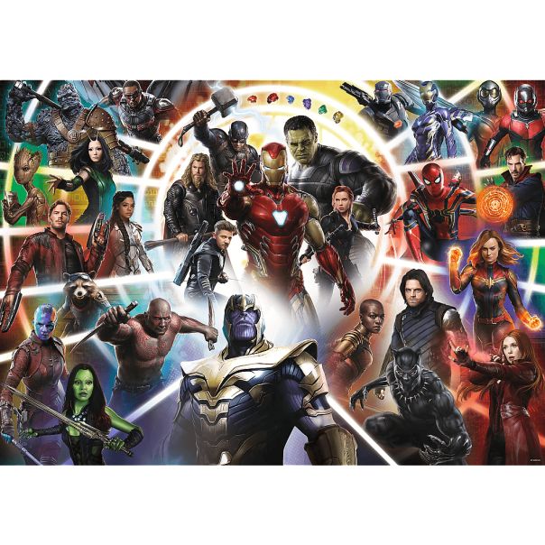 TREFL Puzzle Avengers game over 10626 - 1.000 delova - 10379924-10626