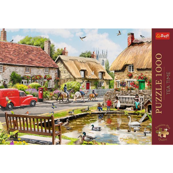 TREFL Puzzle Summer in the town 10808 - 1.000 delova - 10379929-10808