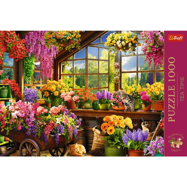 TREFL Puzzle Spring preparations 10840 - 1.000 delova - 10379934-10840