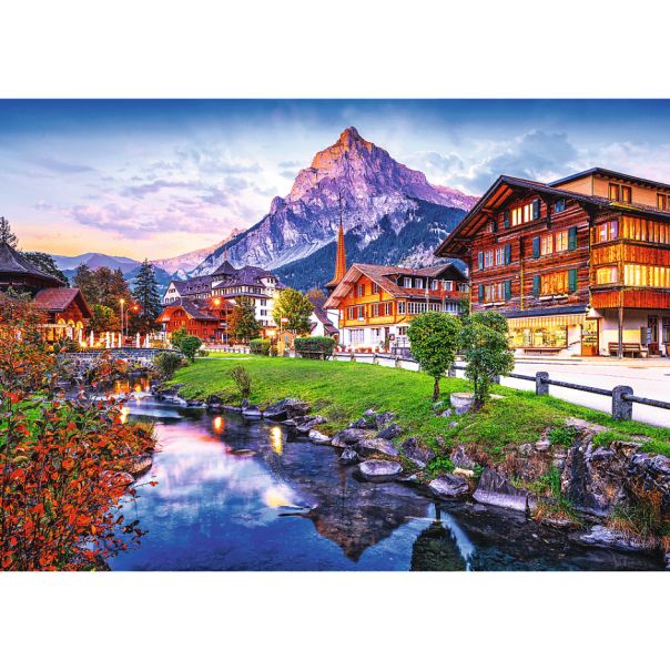 TREFL Puzzle Alpine town, Switzerland 10854 - 1.000 delova - 10379936-10854
