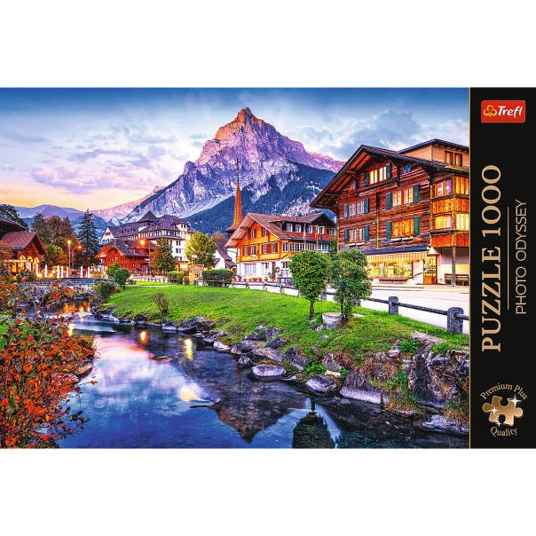 TREFL Puzzle Alpine town, Switzerland 10854 - 1.000 delova - 10379936-10854