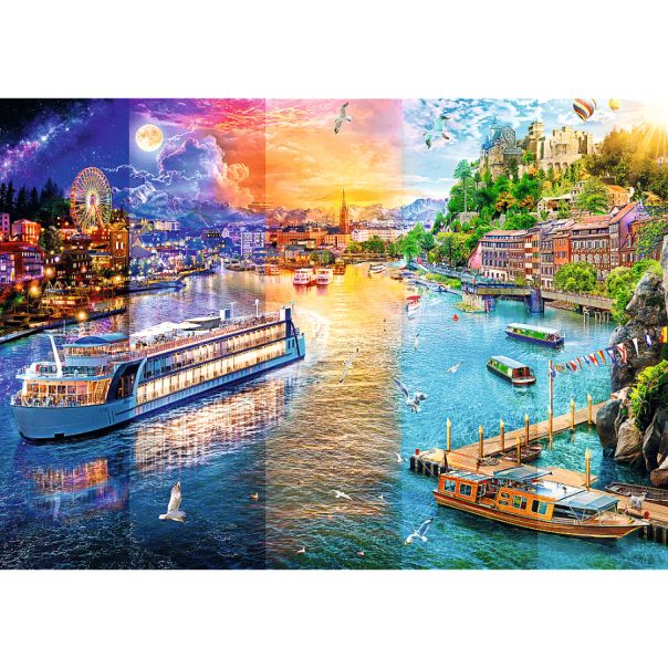 TREFL Puzzle River cruise 10860 - 1.000 delova - 10379939-10860