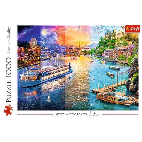 TREFL Puzzle River cruise 10860 - 1.000 delova - 10379939-10860