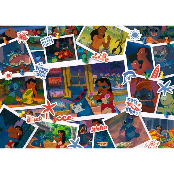 TREFL Puzzle Lilo and Stitch on vacation 10882 - 1.000 delova - 10379941-10882