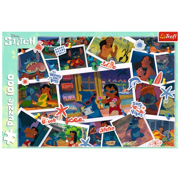 TREFL Puzzle Lilo and Stitch on vacation 10882 - 1.000 delova - 10379941-10882