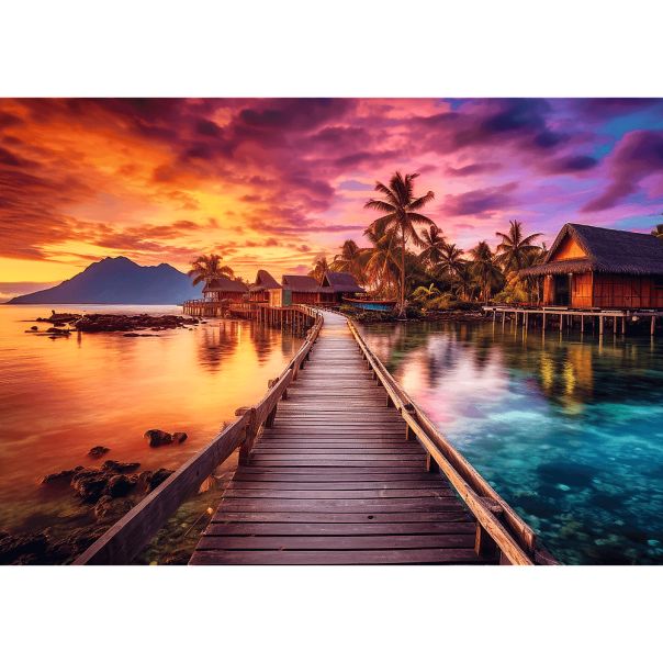 TREFL Puzzle Paradise Island 10928 - 1.000 delova - 10379945-10928