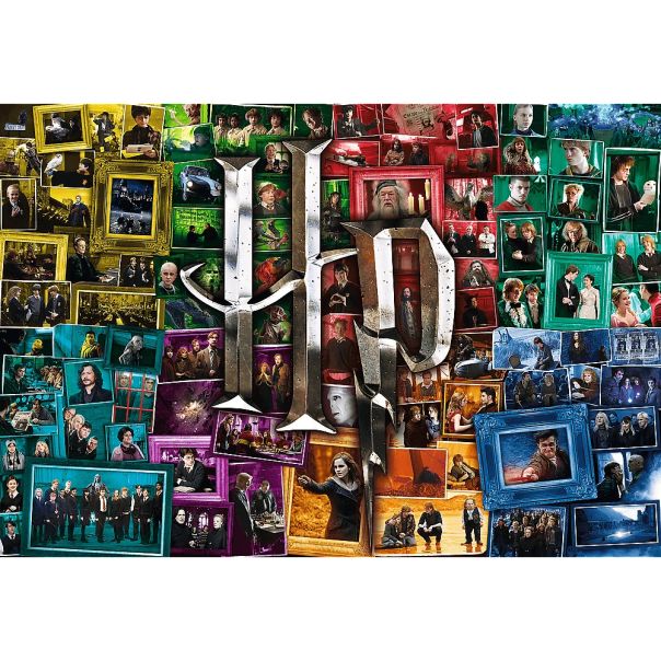 TREFL Puzzle Harry Potter: Through the Films 26185 - 1.500 delova - 103830-26185