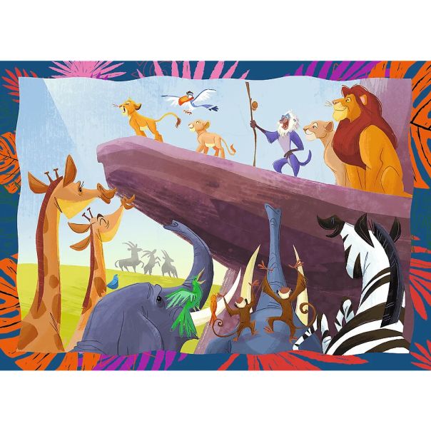 TREFL Puzzle Lion King 4u1 - 54,48, 35, 70 delova - 103838-34653