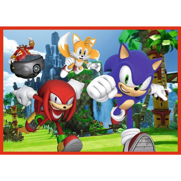 TREFL Puzzle Sonic 4u1 - 54, 48, 35, 70 delova - 103839-34625
