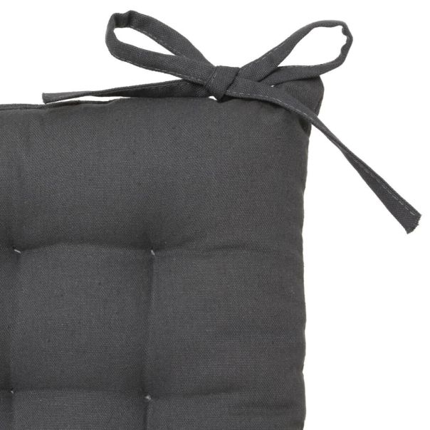 ATMOSPHERA Sedalica 38x38x6cm pamuk tamno siva - 103851L