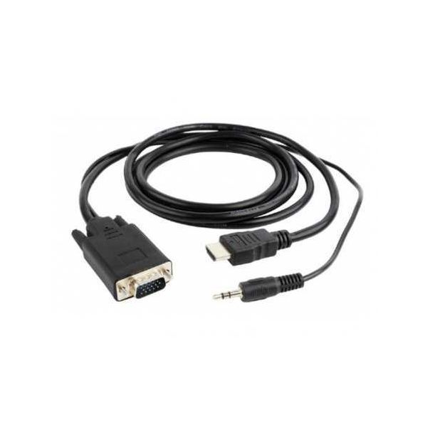 GEMBIRD Adapter HDMI na VGA + audio izlaz 3.5mm, 3m, crna - 103874
