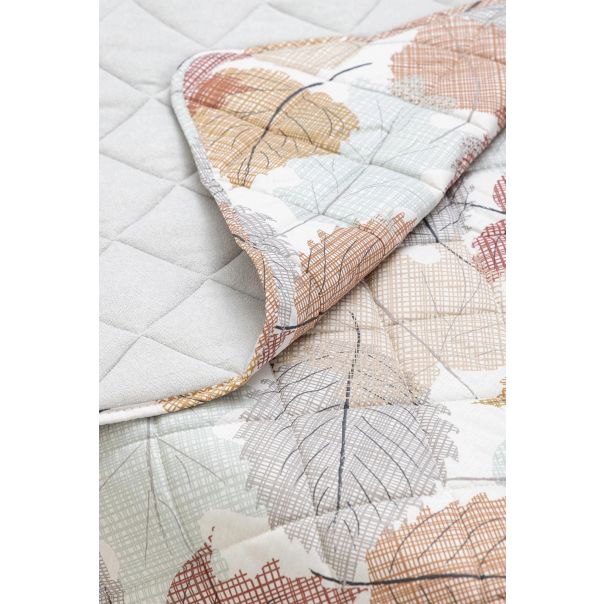 STEFAN Štep deka - prekrivač 200x200cm Jesen - 104-1392
