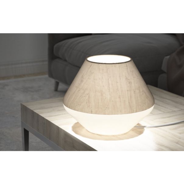 ALLOCACOC Tulip stona led lampa, siva - 10412GW-EULSTD
