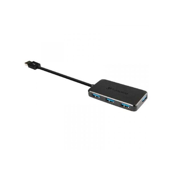 TRANSCEND USB 3.0 Hub, 4-Port, Up to 5Gb/s TS-HUB2K - 104188