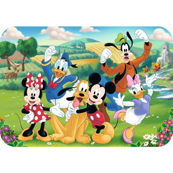 TREFL Drvene puzzle Mickey with friends 20278 - 24 dela - 104205-20278