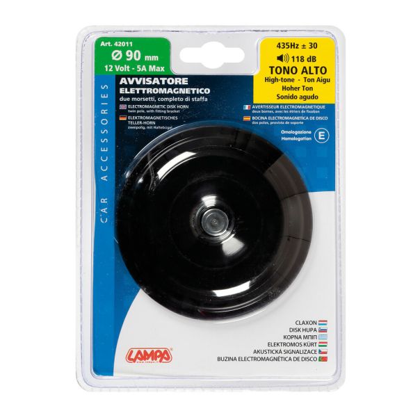 LAMPA Sirena disk 90mm high tone - 10421LAM001