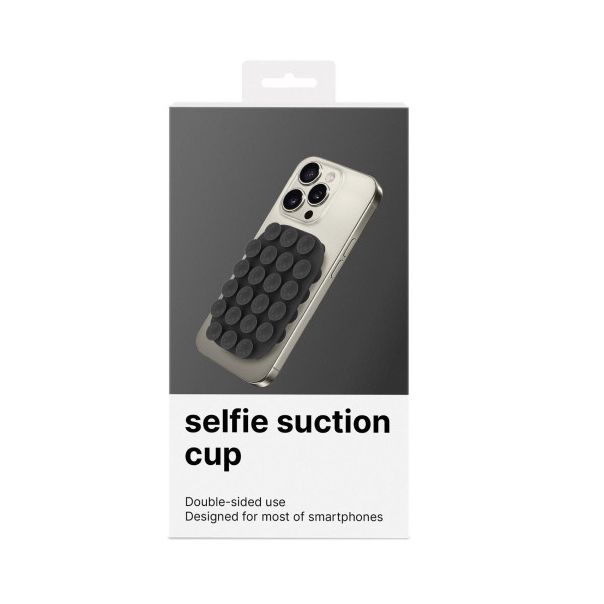 CELLY Silikonski držač, crna - FIXSQUAREBK