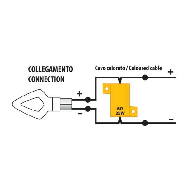 LAMPA Par otpornika za led - 10468LAM001