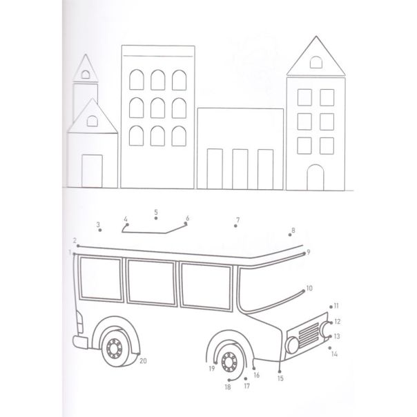 OCTOPUS Bojanka - Od tačke do tačke Dinosaurus - 104748