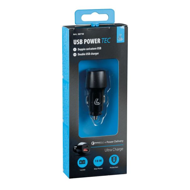 LAMPA Usb power tec utičnica 38718 - 10475LAM001