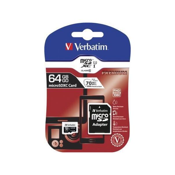 Verbatim Micro SDXC 64GB (44084) - 44084