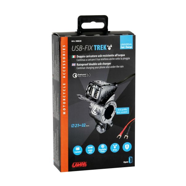 LAMPA Usb-fix trek double - 10476LAM001