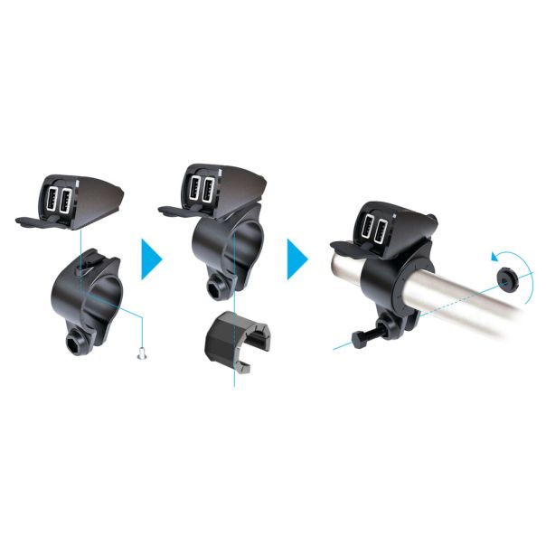 LAMPA Usb-fix trek double - 10476LAM001