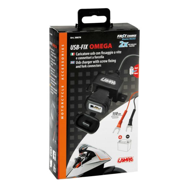 LAMPA Usb-fix omega utičnica - 10478LAM001