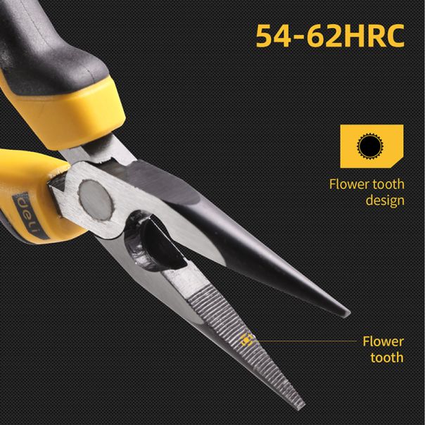 DELI Špicasta klešta prava 160mm edl2106 - 1048622