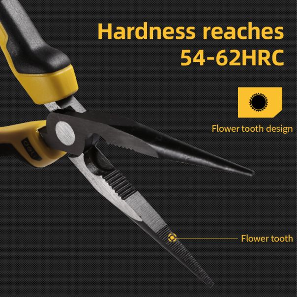 DELI Špicasta klešta prava 200mm edl2108 - 1048623