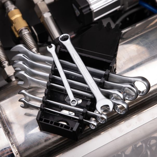 DELI Set okasto-viljuškastih ključeva  6-19mm, 8kom edl130008a - 1048641