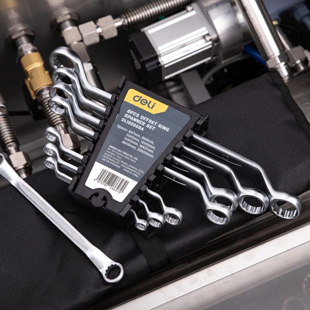 DELI Set duplo okastih ključeva 6-22mm, 8kom. edl150008a - 1048647