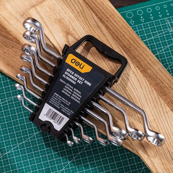 DELI Set duplo okastih ključeva 6-22mm, 8kom. edl150008a - 1048647