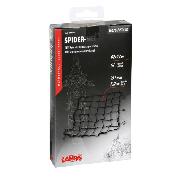LAMPA Mrežica spider crna - 10500LAMBK