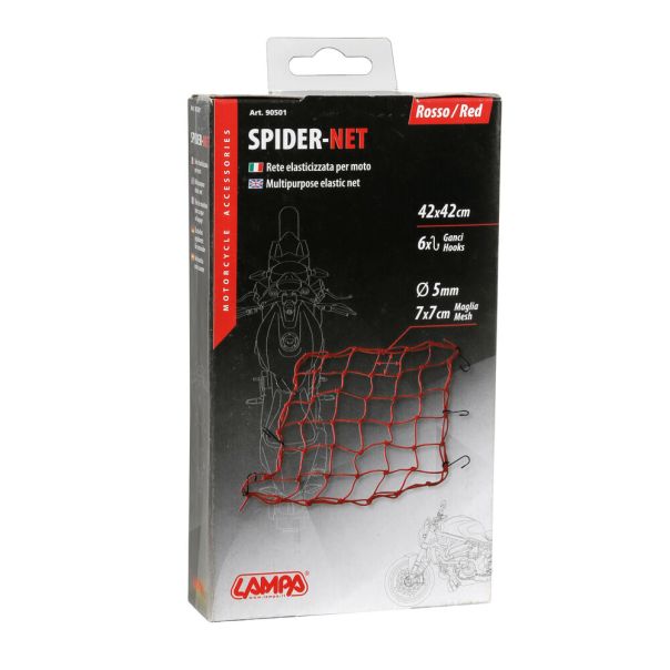 LAMPA Mrežica spider crvena - 10500LAMRD
