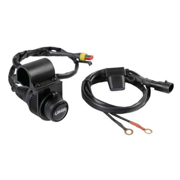 LAMPA Handlebar-mount utičnica 12v - 10535LAM001