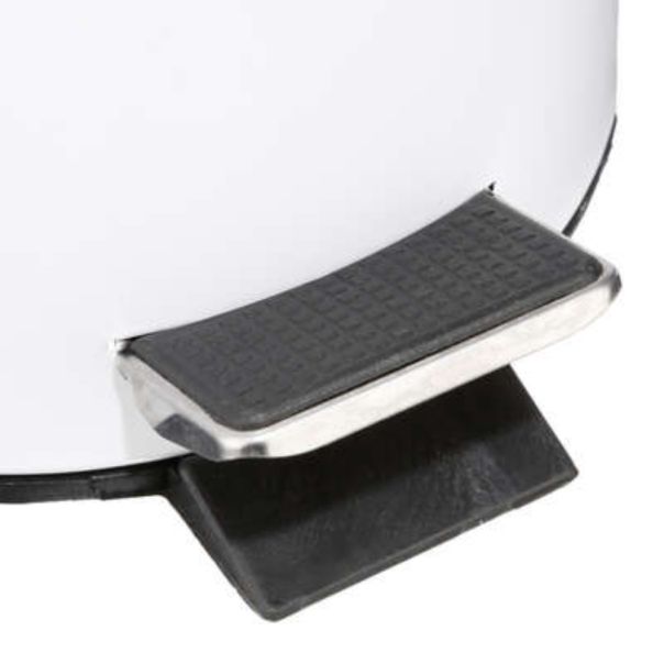 FIVE Kanta za smeće 3L na papučicu 17x24,9cm metal/pp bela - 105612