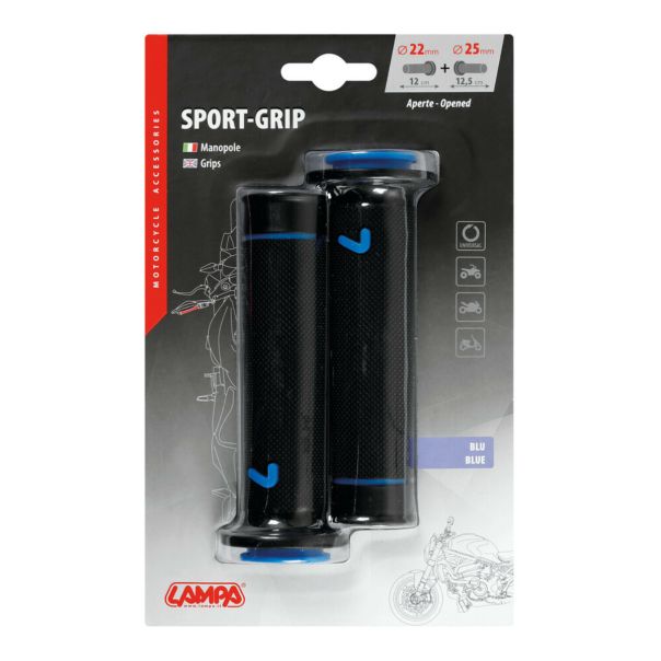 LAMPA Sport-grip ručice plav - 10578LAMBL