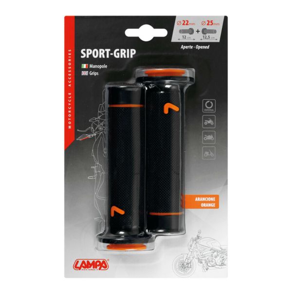 LAMPA Sport-grip ručice oran - 10578LAMOR
