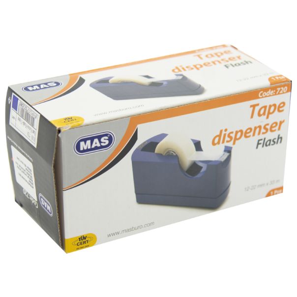 MAS Stalak za selotejp 15x33m mas flash 720 plavi - 106125